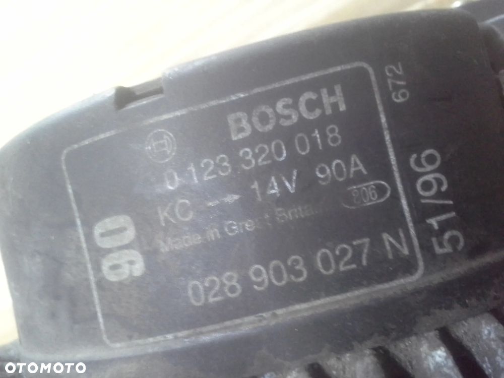 Alternator Volkswagen T4 2.5 TDi 0123320018 - 4