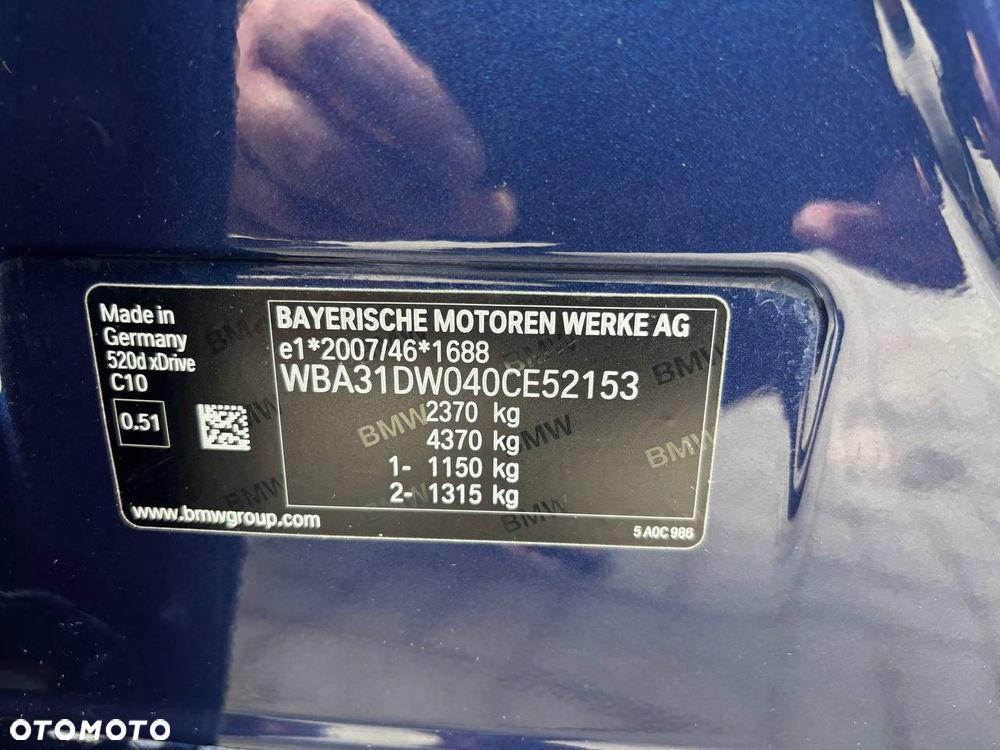 BMW Seria 5 520d xDrive MHEV Sport Line sport - 20