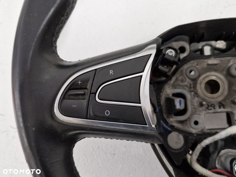RENAULT KADJAR MEGANE SCENIC 4 IV KIEROWNICA SKÓRA MULTIFUNKCJA 484005825R - 4
