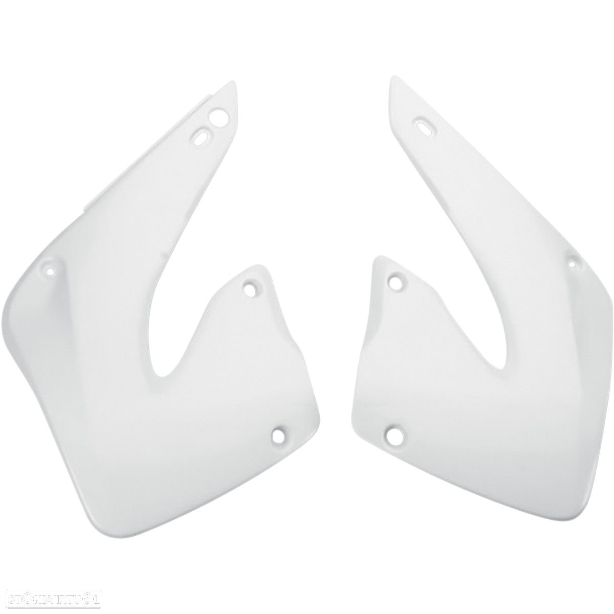 tampas laterais de radiador ufo branco honda cr 125 / 250 - 1