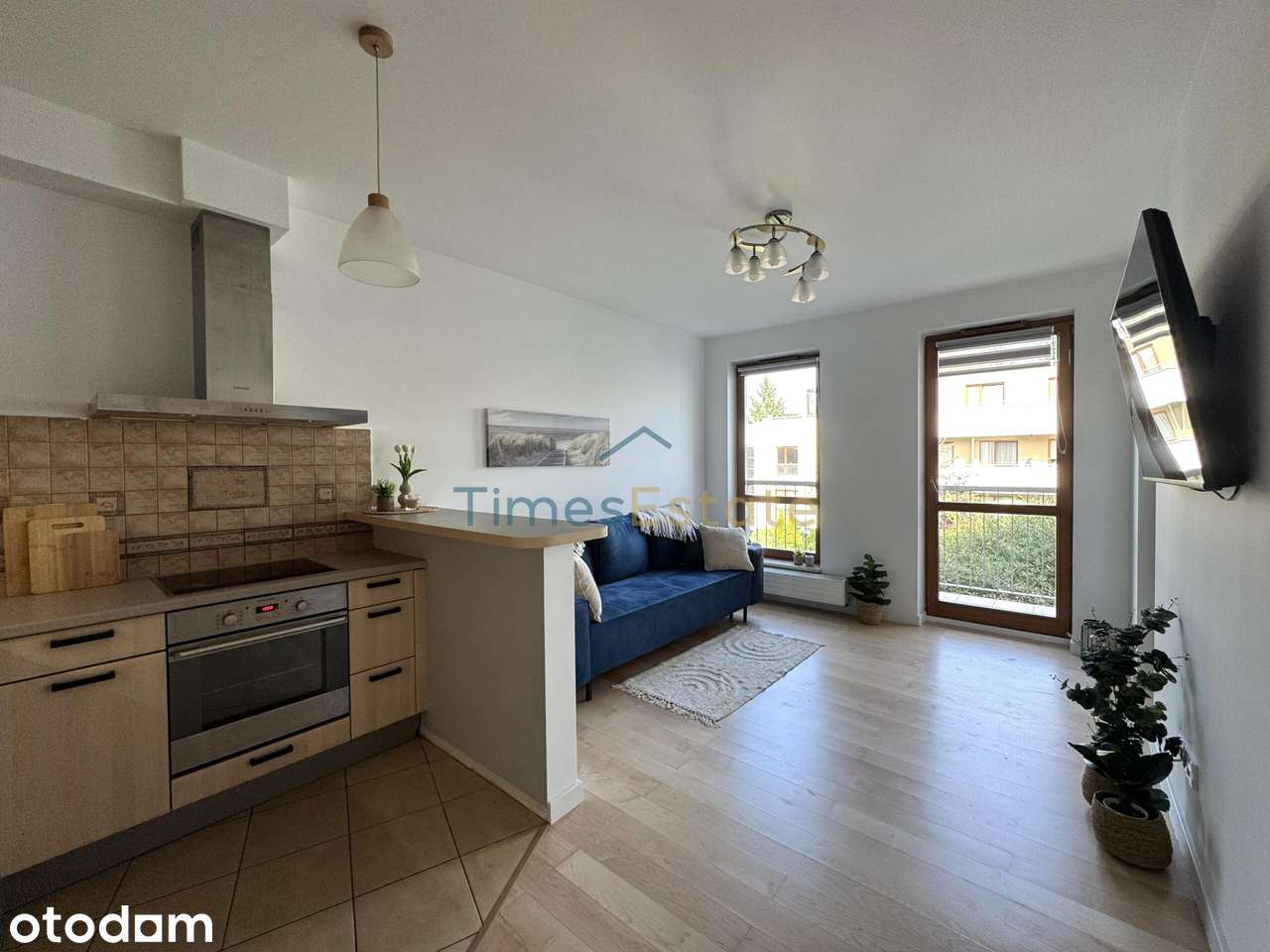 2 pokoje/ blisko Metro/ duży balkon/ widok na zieleń/ do zamieszkania