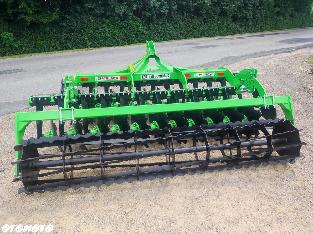 Brona Talerzowa Lekka TIGER JUNIOR Talerzówka Fi 510 Wał Rurowy Strunowy Daszkowy Packera piasta bezobsługowa / obsługowa - 7