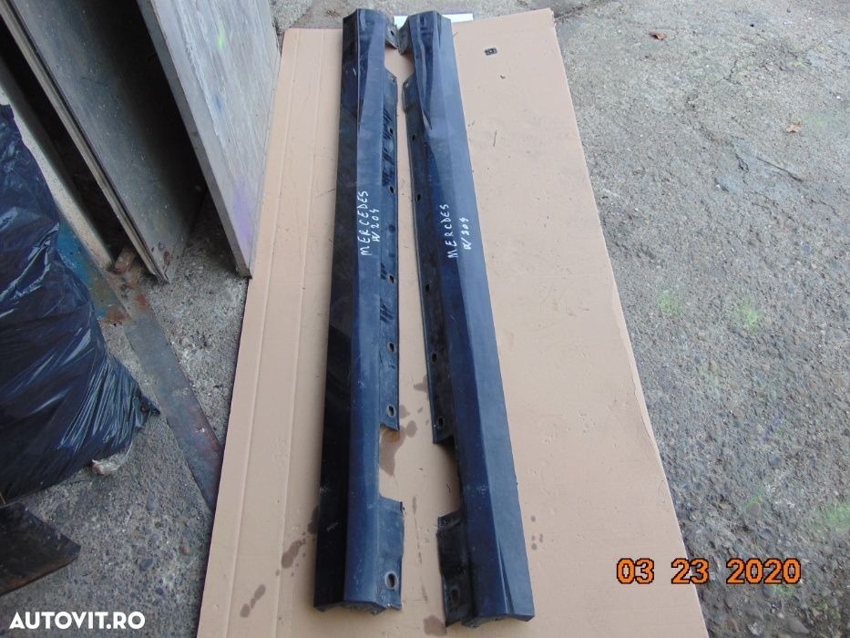 Ornamente prag Mercedes C Class w204 prag exterior plastic dezmembrez - 5