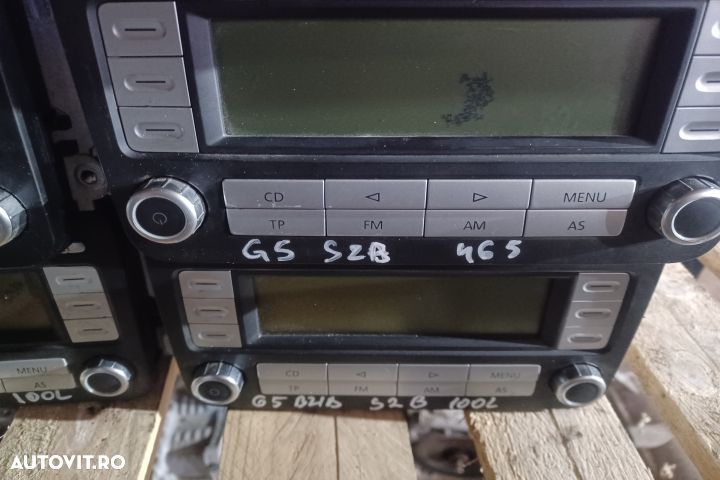 Radio cd 1K0035186T  COD:1291 Volkswagen VW Golf 5 [2003 - 2009] Hatc - 1