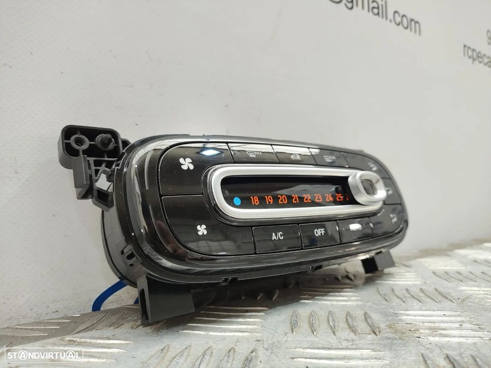 Display Sofagem Comando Climatronic Smart Forfour 2 MK2 453 2004 - 2014 - 6