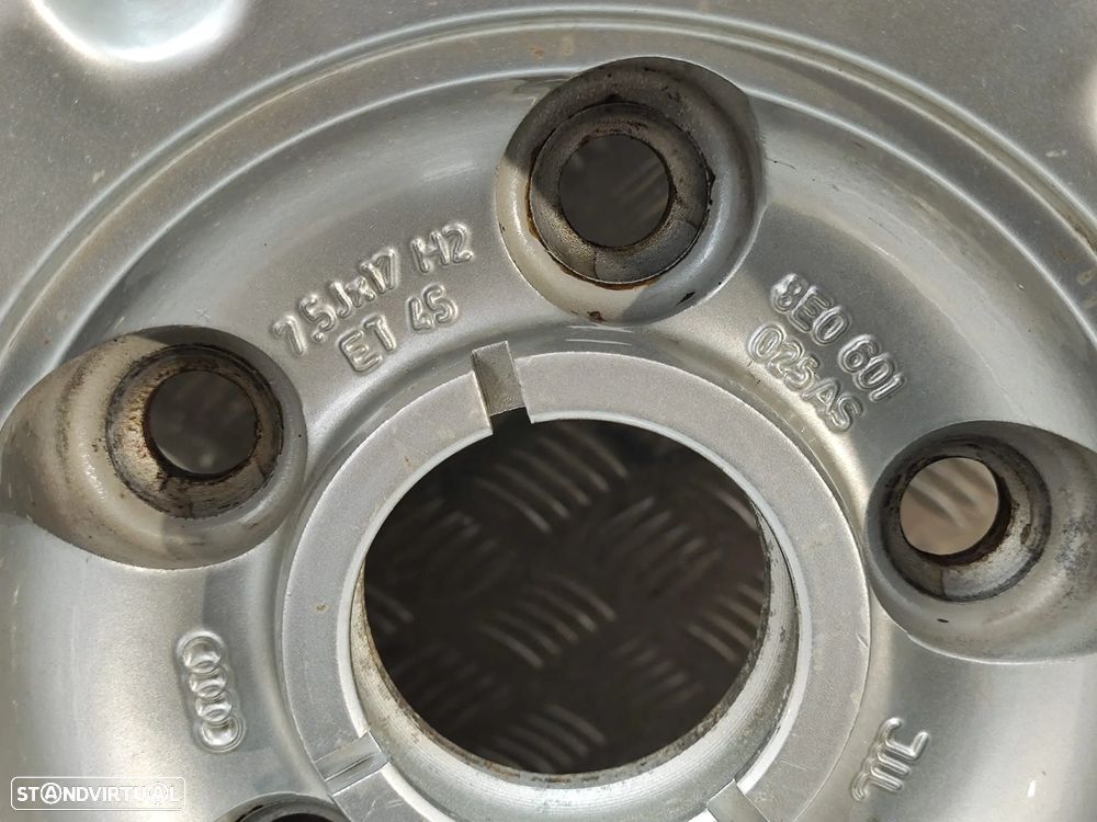 Conjunto Jantes 17 Originais Audi A4 B6 B7 7,5J ET45 5x112 - 10