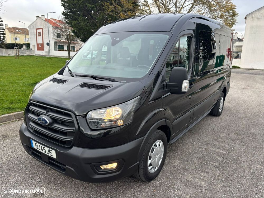 Ford Transit 2.0 TDCi - ANTEPARA - 9 LUG + CAIXA CARGA - IVA - 1