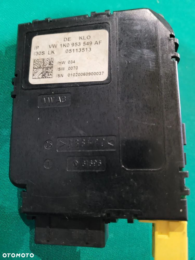 VW SKODA CZUJNIK MODUŁ SKRĘTU 1K0953549AF