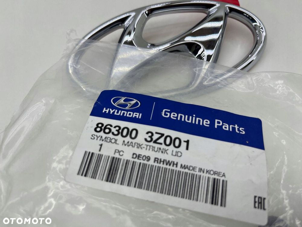 HYUNDAI I40 LOGO ZNACZEK EMBLEMAT TYŁ 86300-3Z001 - 5