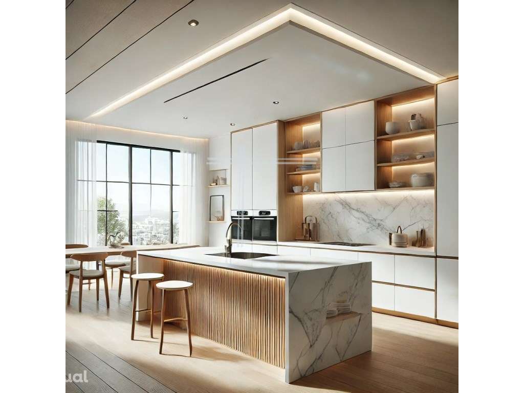 Apartamento T3 Duplex com varanda e parqueamento para 1 mota - Quin... - Grande imagem: 2/14