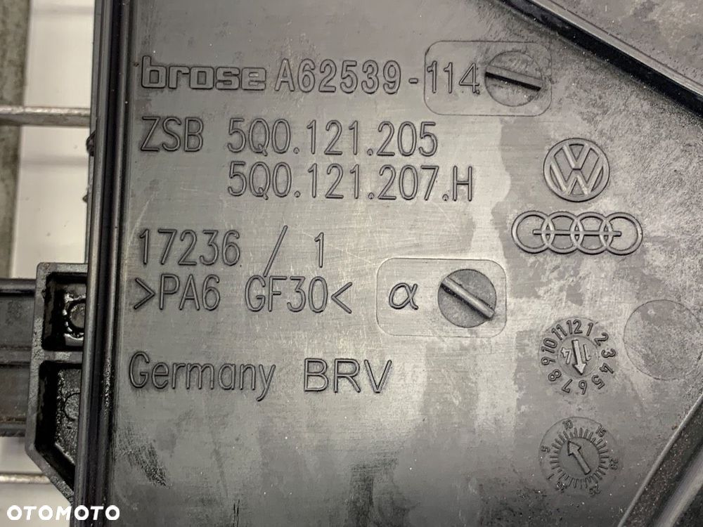 WENTYLATOR CHŁODNICY SKODA OCTAVIA III Combi (5E5, 5E6) 2012 - 2022 1.6 TDI 77 kW [105 KM] olej - 4