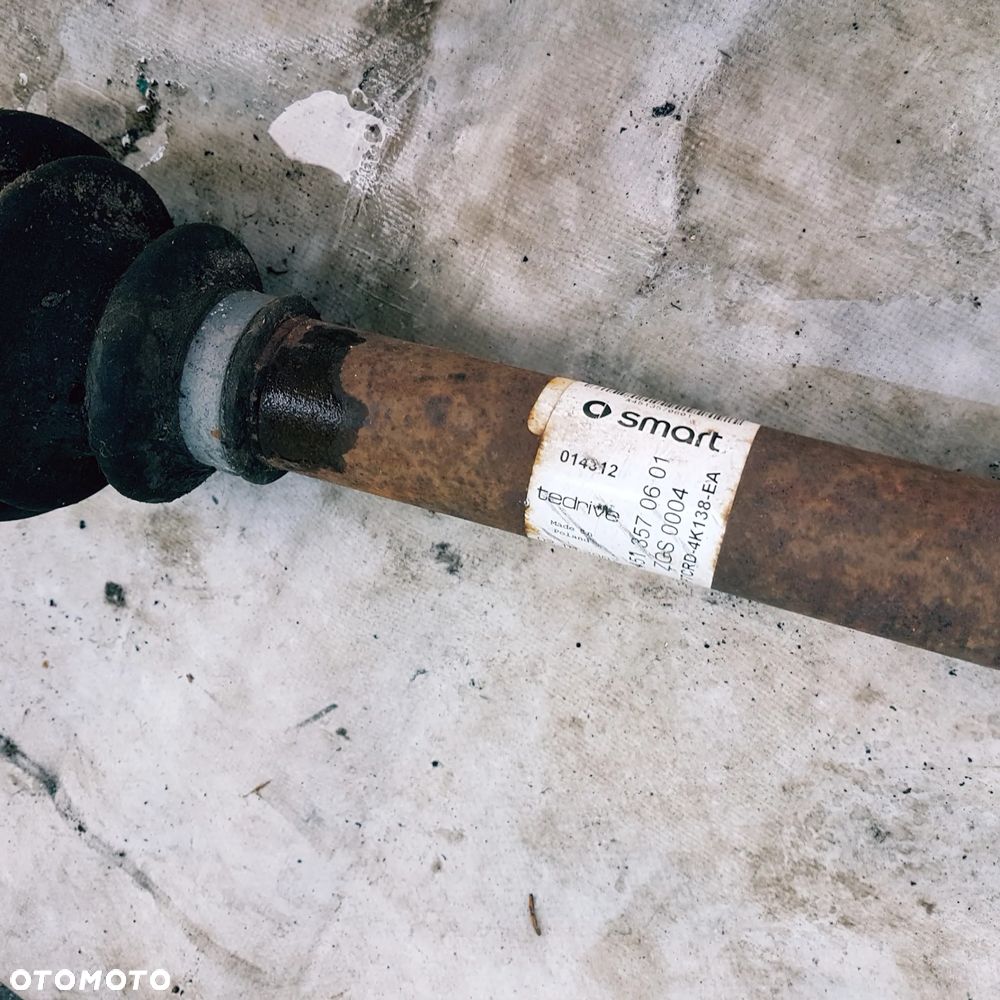 półoś półośka krzyżak drążek stabilizacyjny piasta bęben smart 450 451 jak nowe - 21