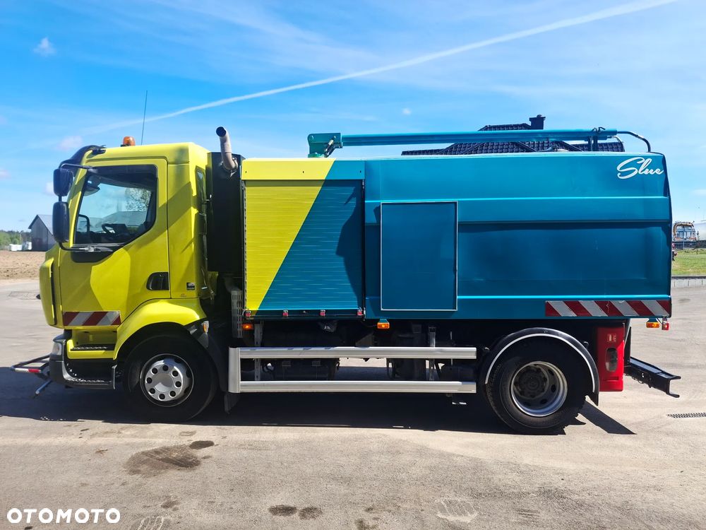 Renault Midlum 220 Polewaczka Myjka Karcher Mycie Ulic Myjka Drogowa Podlewanie Mycie Ciśnieniowe Cysterna 2012r 2105 MTH Hydrostat - 4