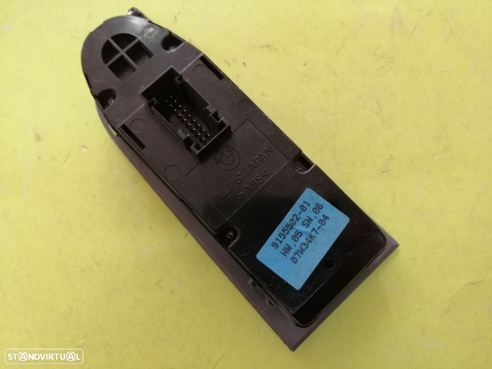 Botões de comando dos elevadores dos vidros das portas bmw E90 e E91 - 2