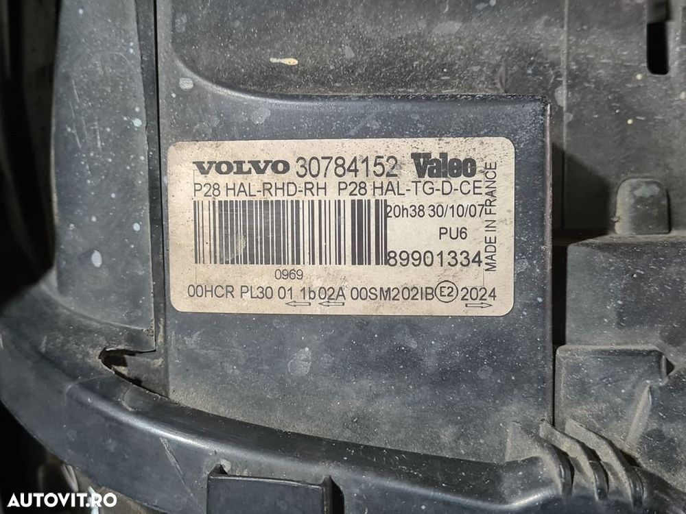 Far Dreapta Volvo XC90 Facelift 2002 - 2006 SUV 4 Usi (972) Fara xenon 30784152 - 5