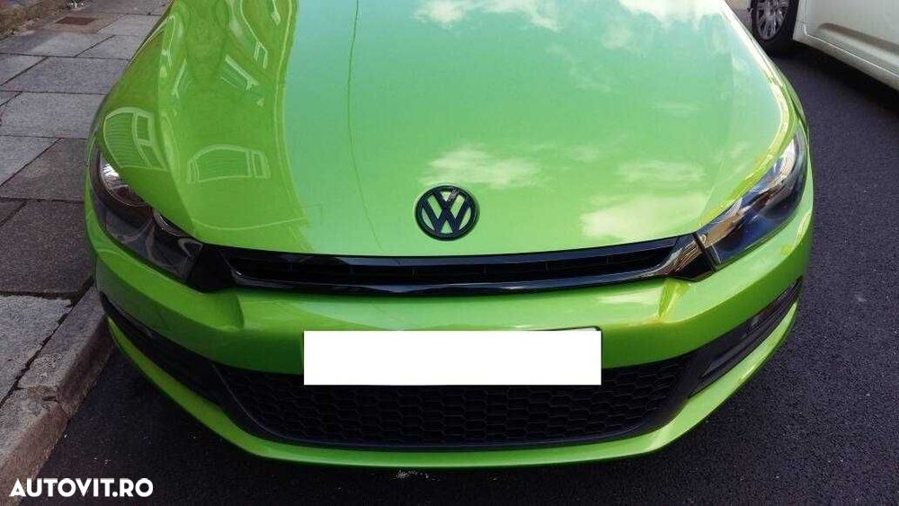 Set Embleme Cu Prinderi Originale Volkswagen VW Scirocco, Negru Lucios - 2