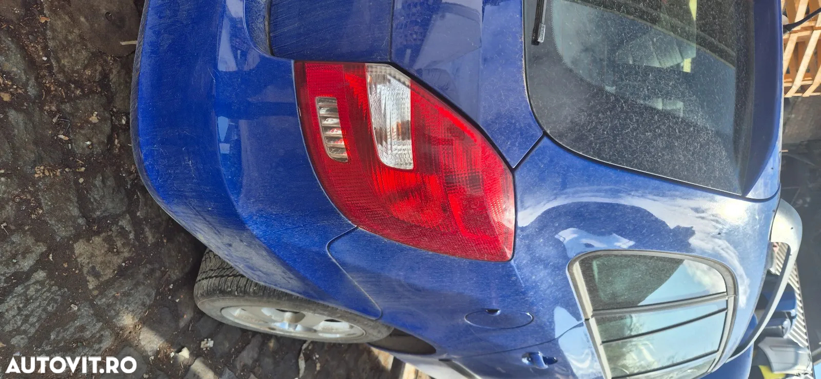 Haion portbagaj cu geam luneta spate Skoda Fabia 2 2008 break combi - 2