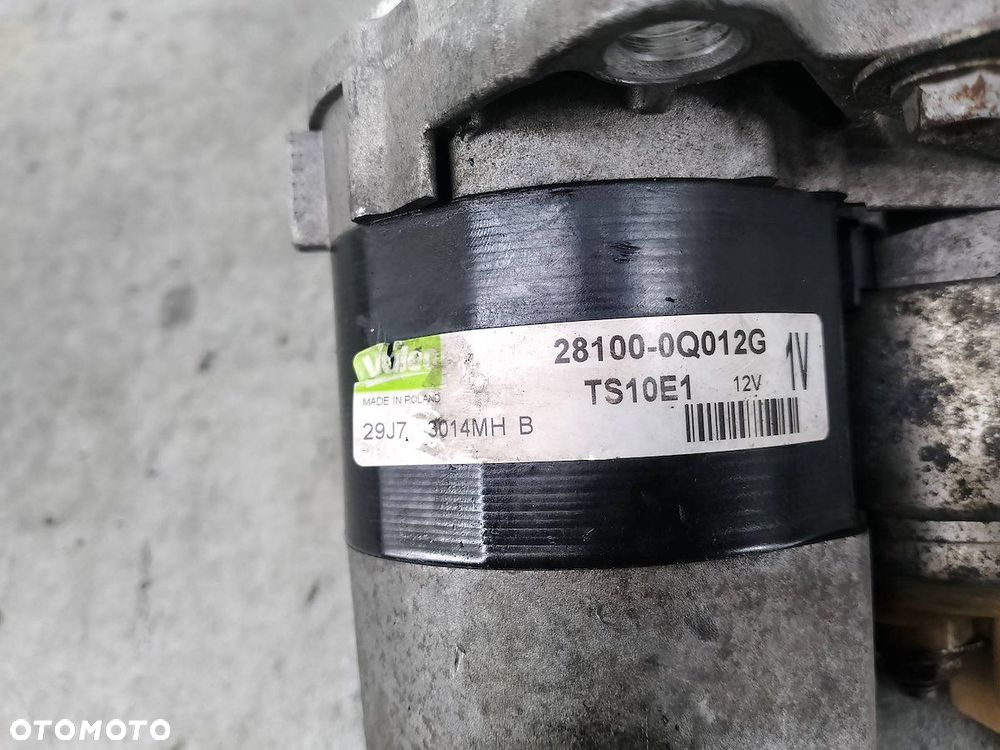 ROZRUSZNIK PEUGEOT 107 28100-0Q012G TS10E1 1.0 BENZYNA ILOŚĆ ZĘBÓW: 8 - 6