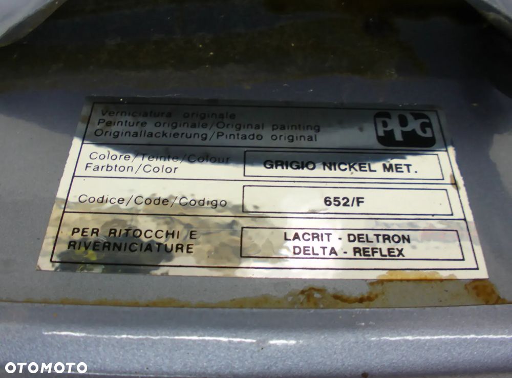 Fiat cinqecento  Klapa Bagażnika 652/F - 10