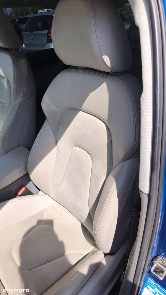 AUDI A4 B8 08r SEDAN FOTELE KANAPA PÓŁSKÓRA ALCANTARA EUROPA - 5