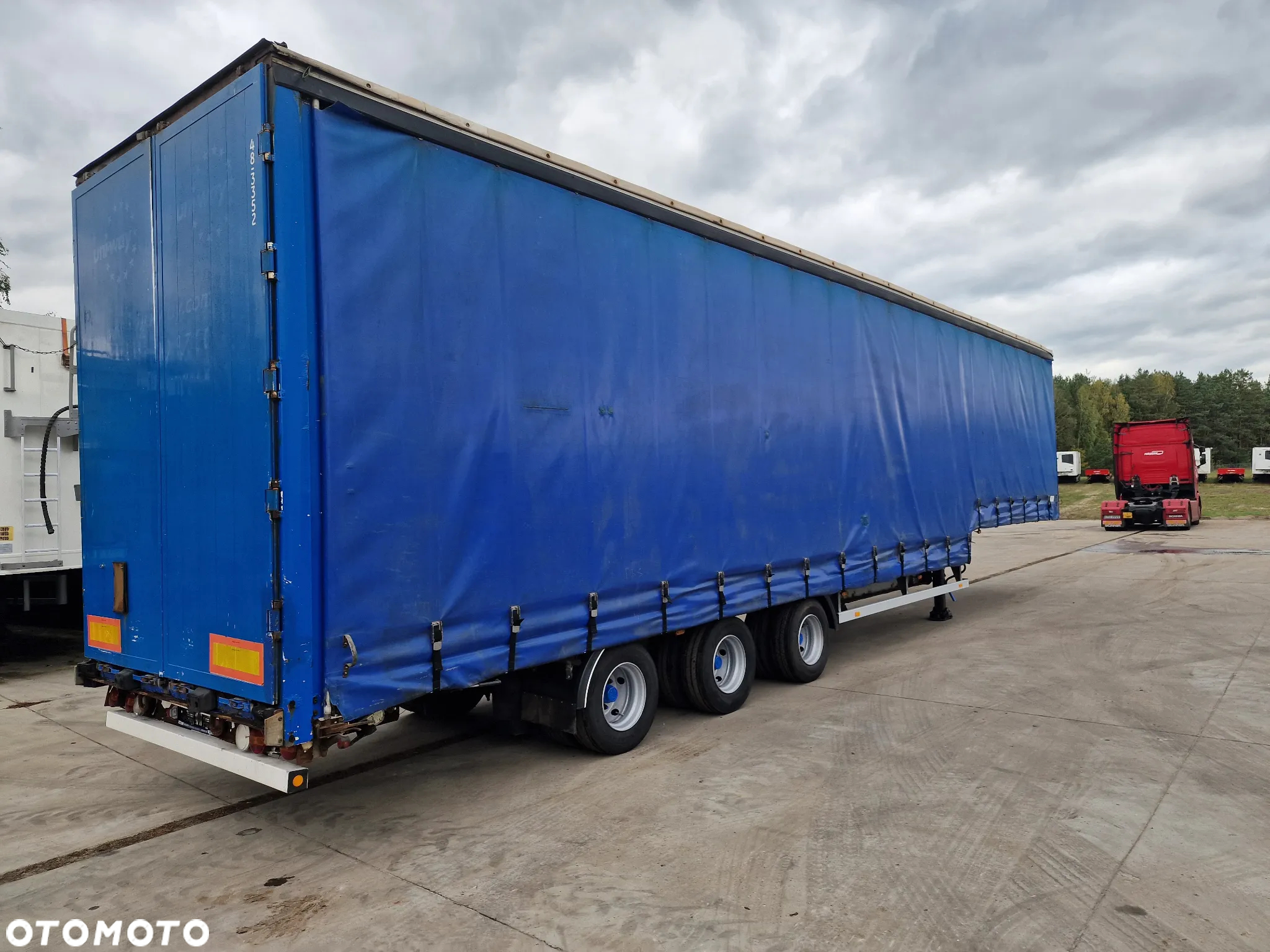 Pacton Firanka Jumbo Niskopodwoziowa 13,60 m 2008 rok - 2