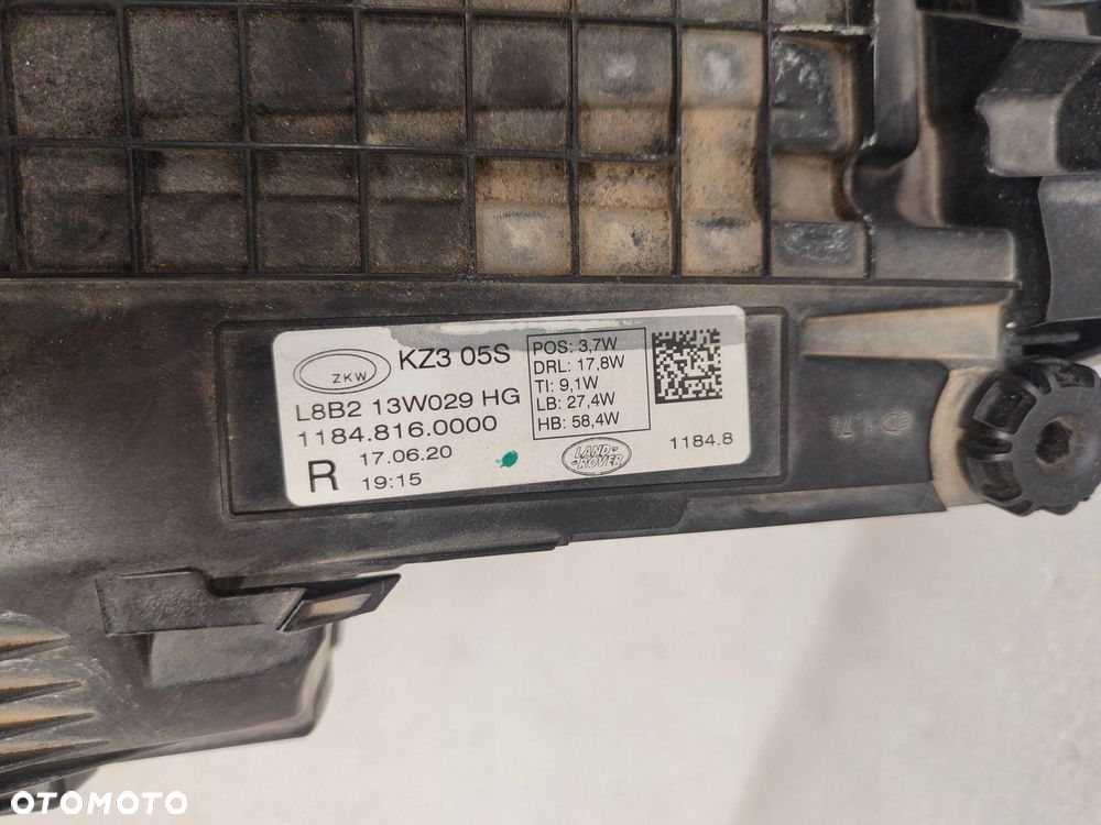 Land Rover Defender MATRIX LED Przód strona prawa L8B213W029HG - 5