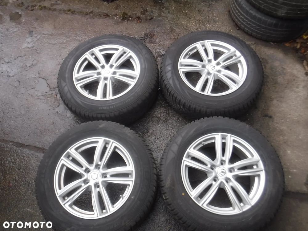Nissan X Trail X-Trail T32 Qashqai  2014< alufelgi jak now opony zimowe zima 17 FALKEN 225/65/17 5X114,3 - 1