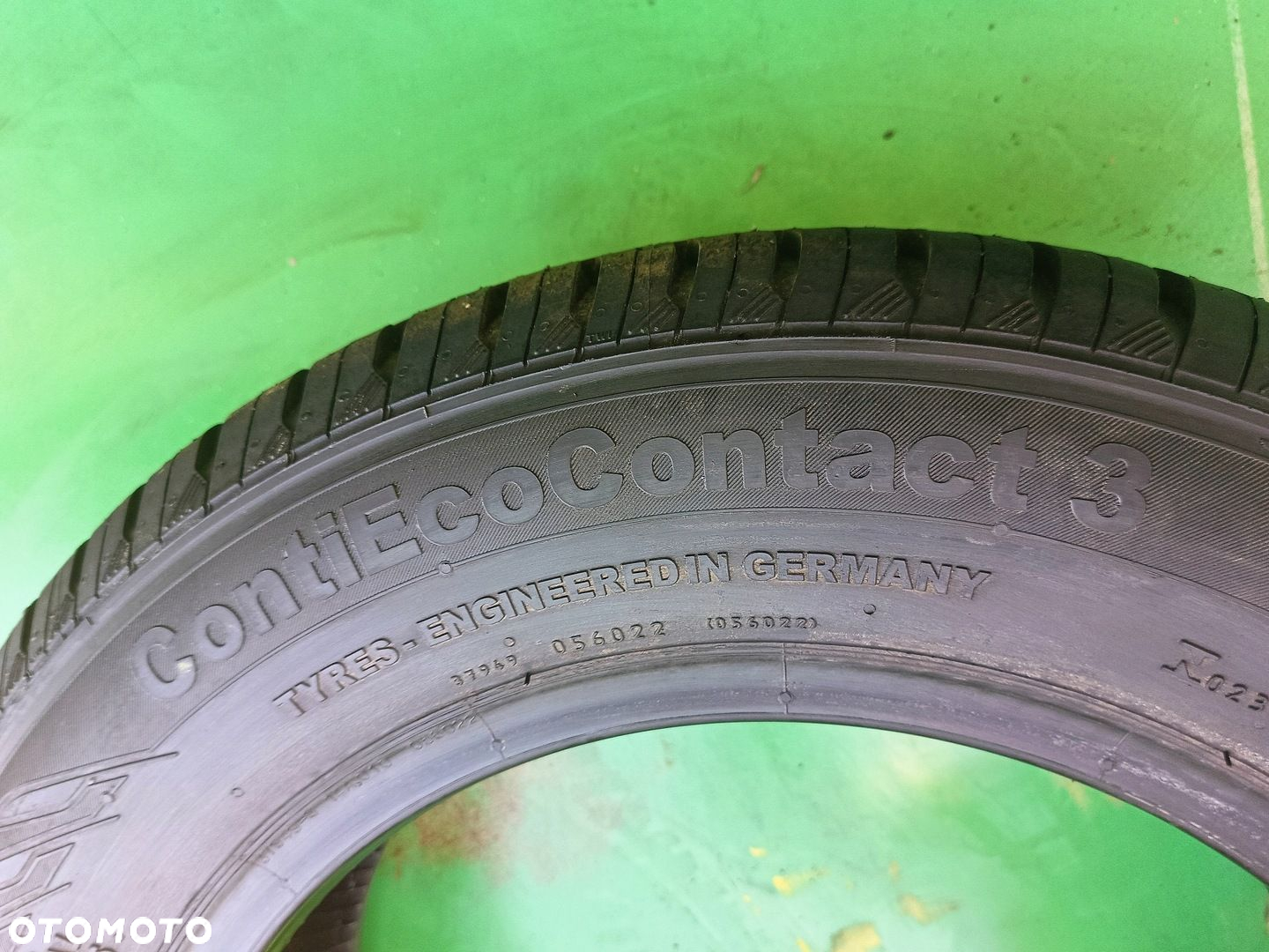 CONTINENTAL ContiEcoContact 3 165/70/14, 1 szt 7,4 mm ZAPAS - 4