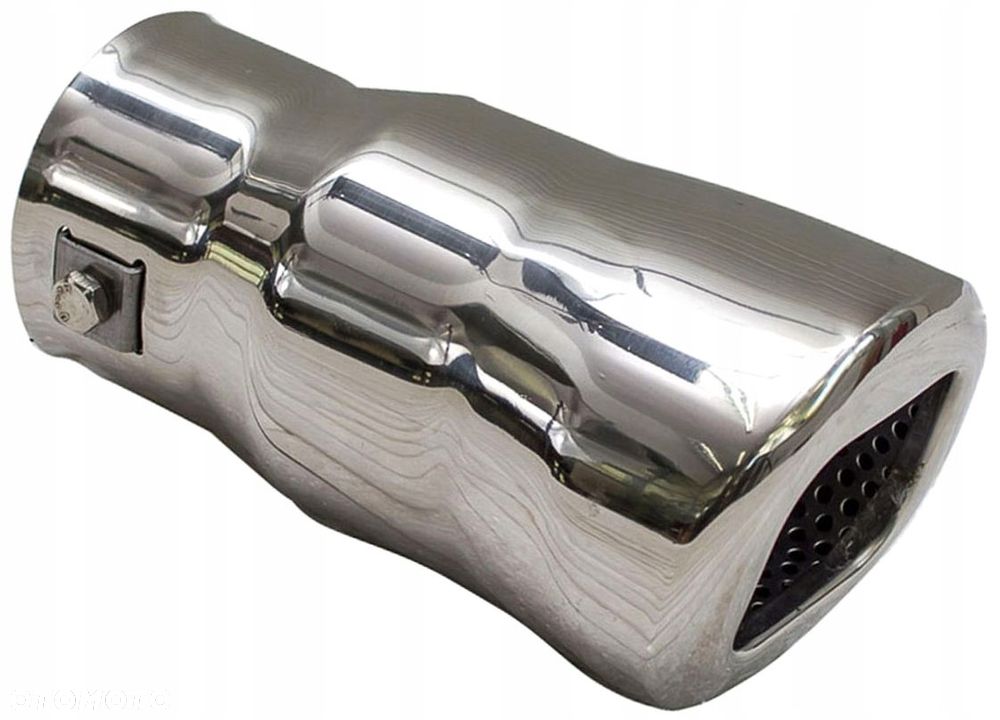 końcówka wydechu nierdzewka otwór montażowy 35-62 - 1