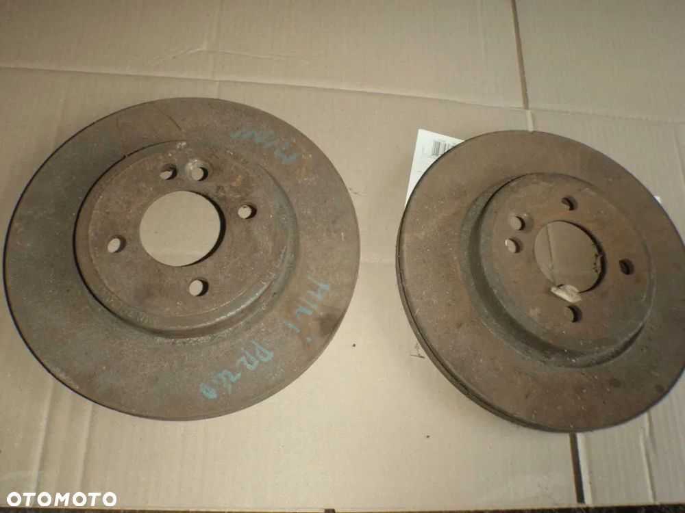 tarcza hamulcowa klocki klocek mini cooper r50 r53 52 - 2