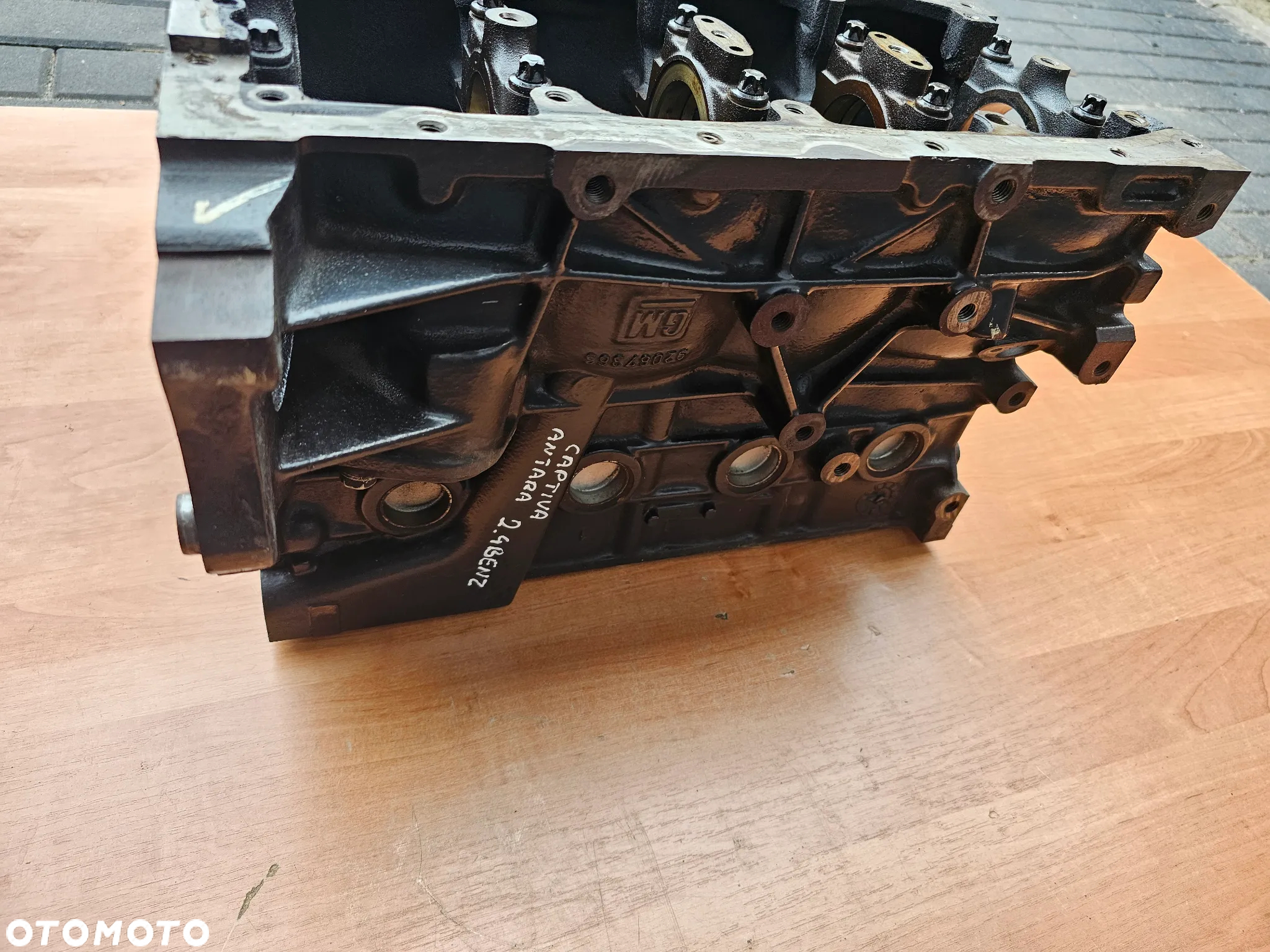 BLOK SILNIKA OPEL ANTARA CHEVROLET CAPTIVA 2.4 BENZYNA Z24SED 92067363 - 6