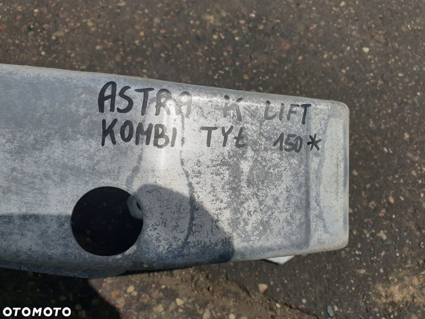 BELKA POD ZDERZAK TYLNA TYŁ OPEL ASTRA K LIFT KOMBI - 7