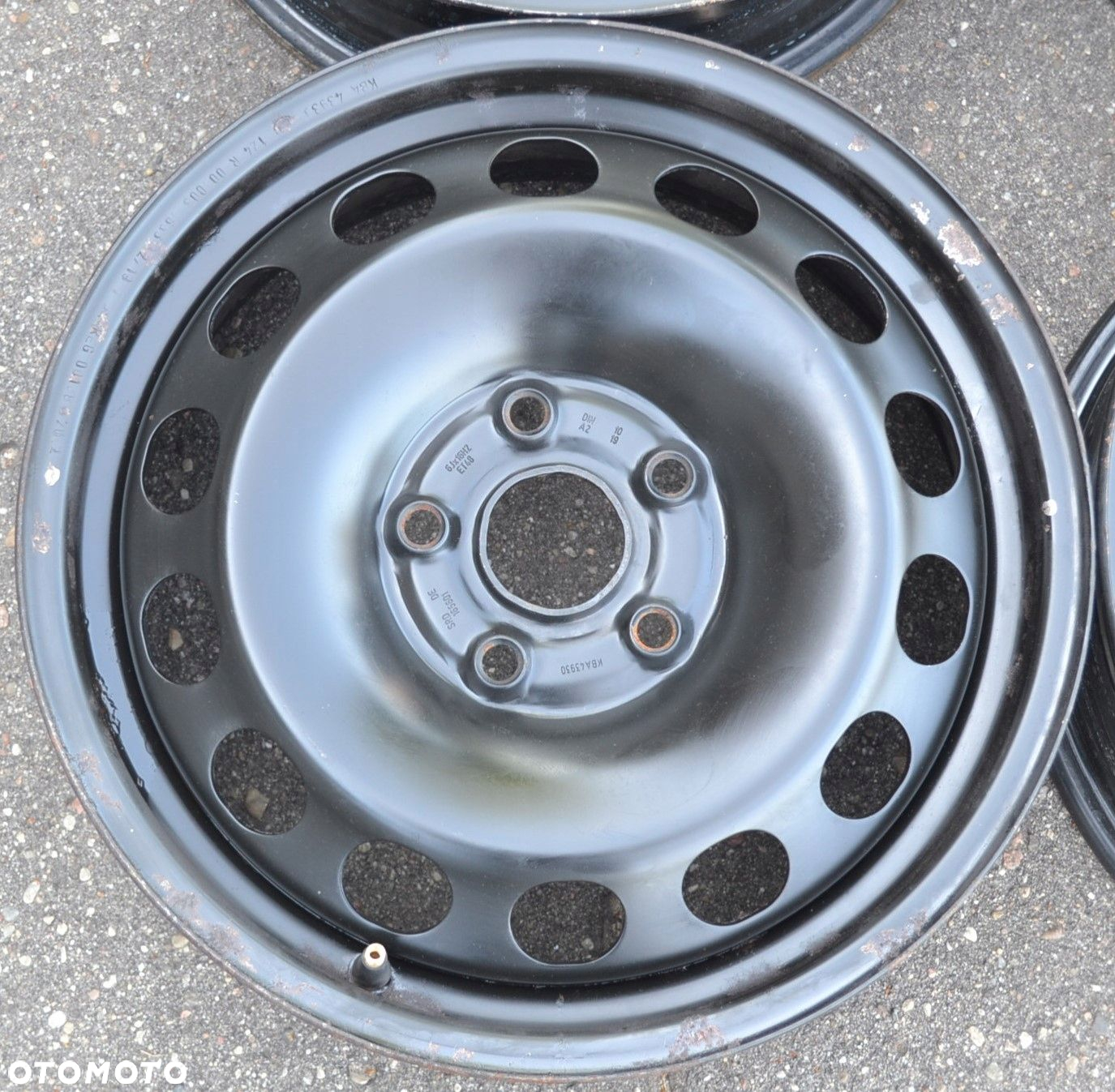 FELGA STALOWA VW SKODA AUDI SEAT 5x112 6J16 ET 48 x1szt F-427 - 5