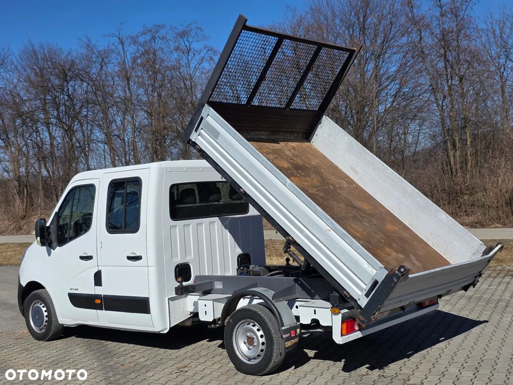 Renault Master 125 DCI Doka/Dubel Kabina Wywrotka/Kiper 3-Stronny ! Klima ! Super Stan  * Niski Przebieg ! Z Włoch  ! - 7