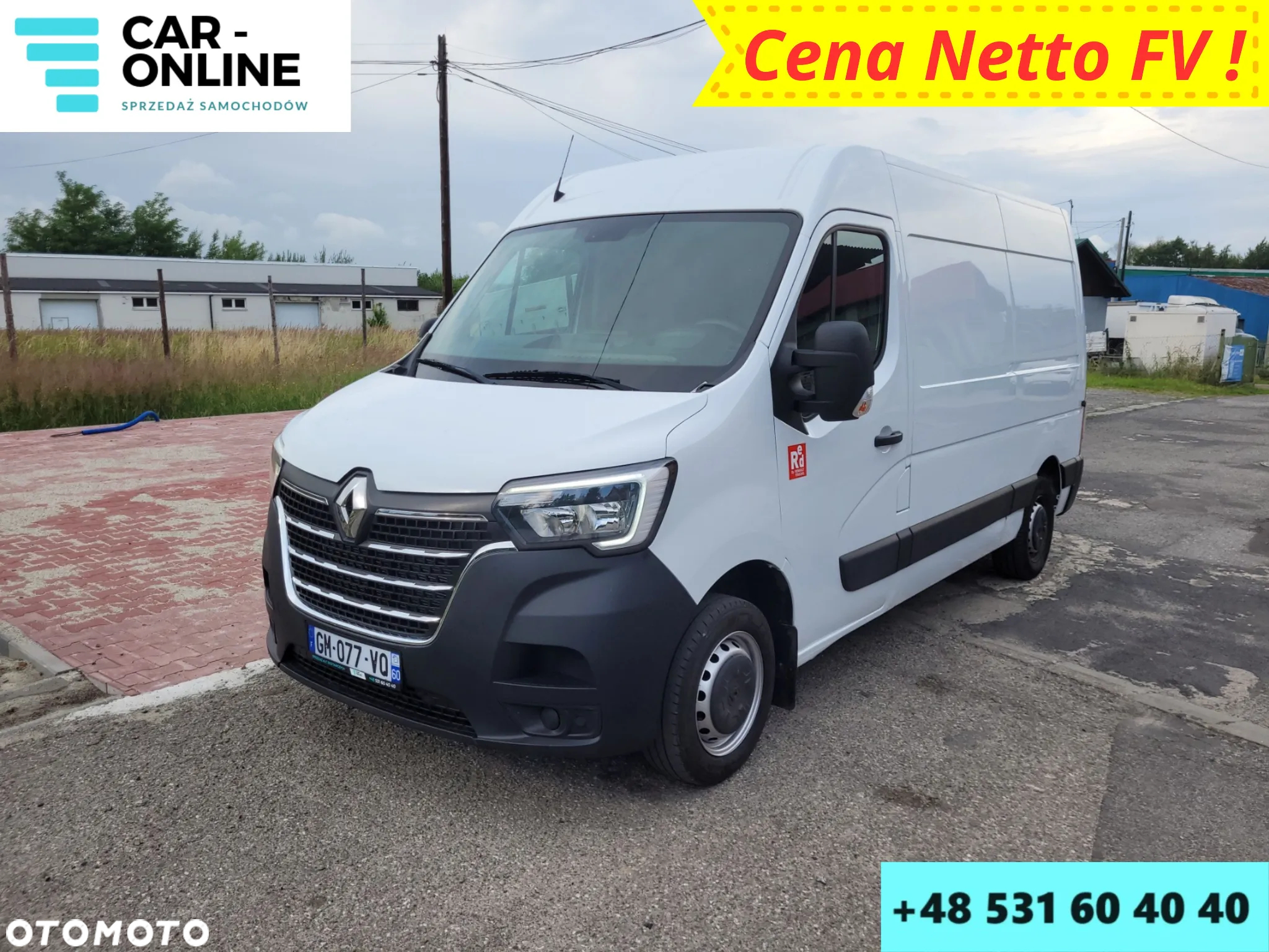 Renault MASTER LIFT*NOWY MODEL*2.3 150 KM*Euro 6*L2H2*PDC*FV23% - 3