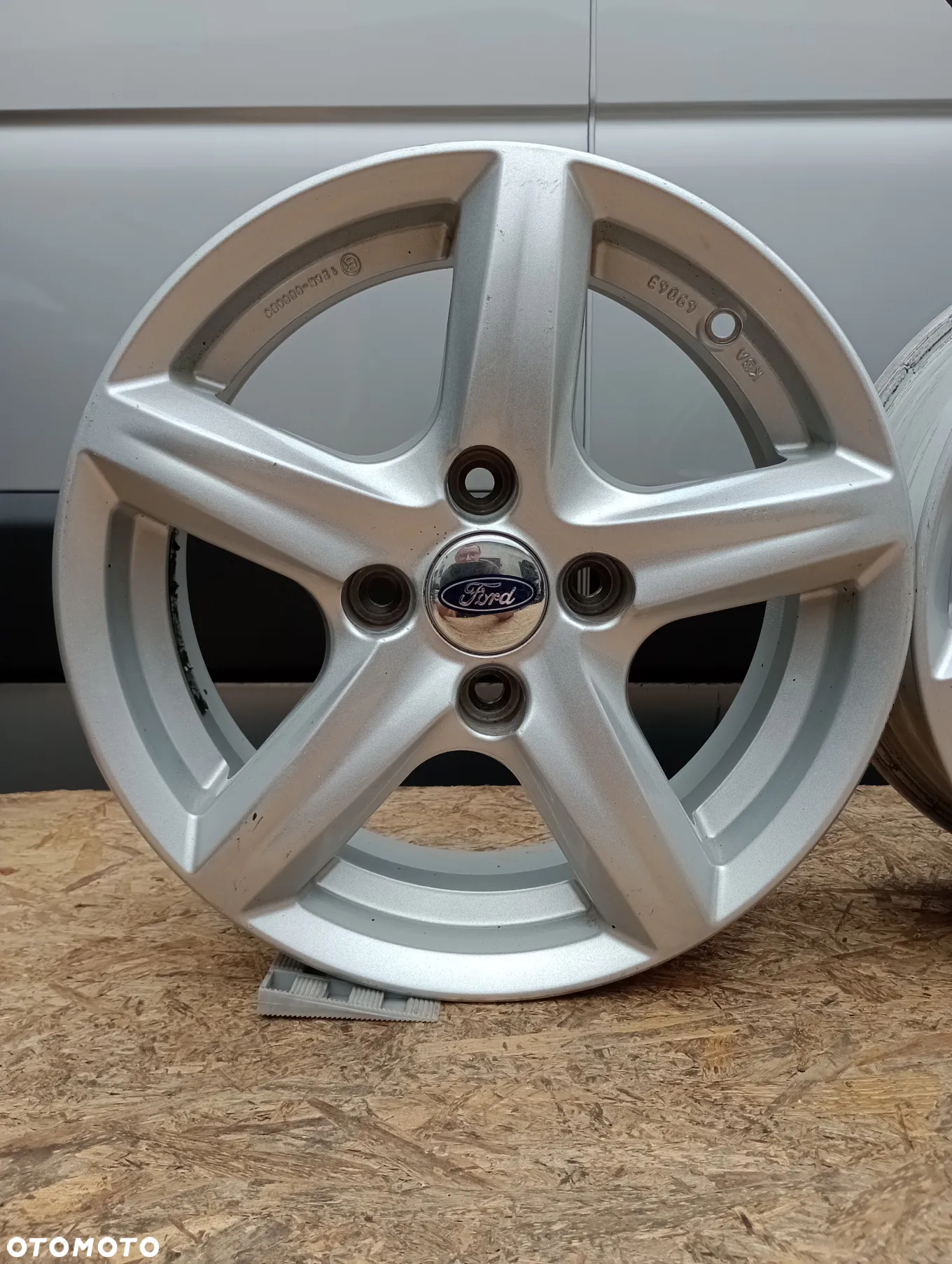 FELGI ALUMINIOWE 4x108 R15 6J ET37,5 FORD B-MAX ECOSPORT FIESTA FOCUS FUSION KA+ - 3