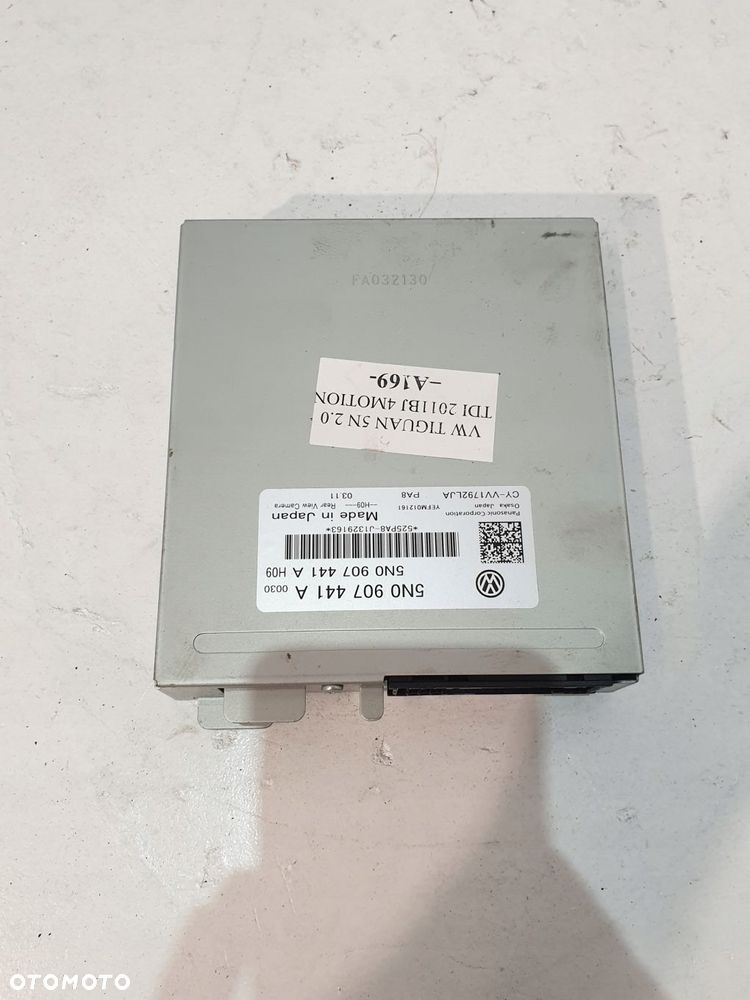 moduł sterownik kamery cofania 5n0907441a vw tiguan 5n fl 11r 2.0 tdi - 1