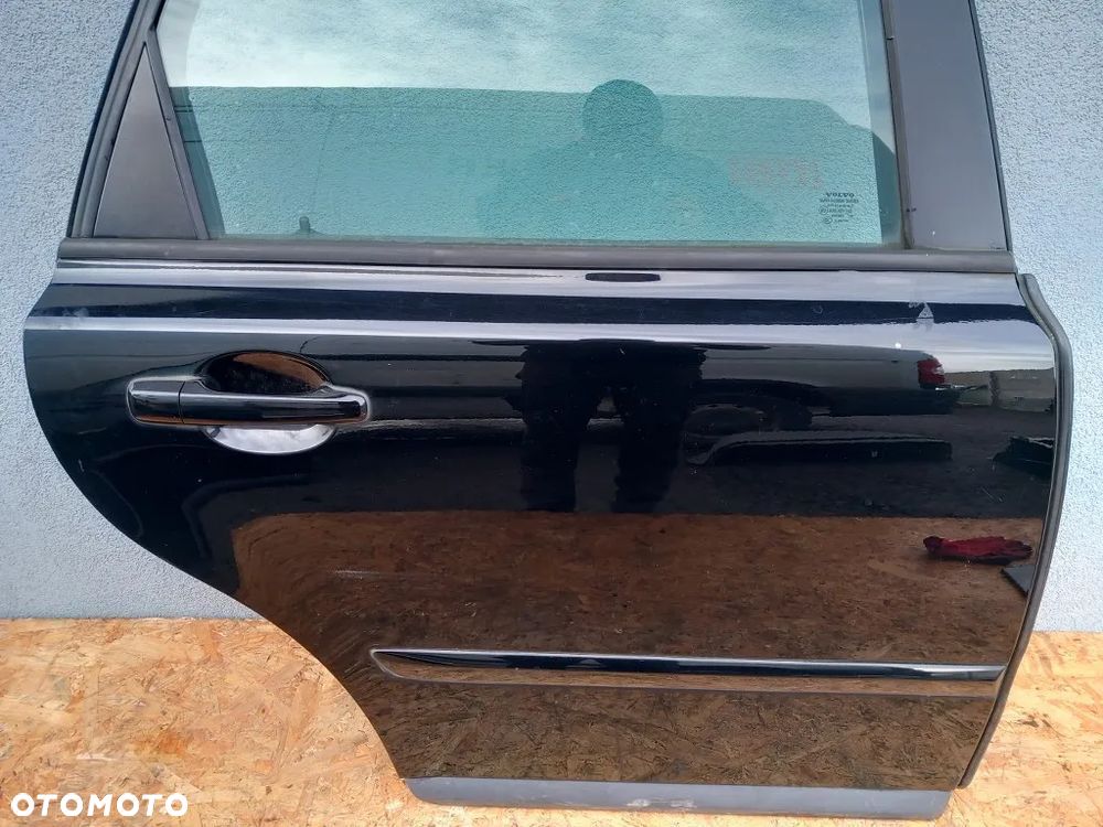 drzwi tylne prawe tył kompletne volvo v50 kombi lift 2010r czarne - 3