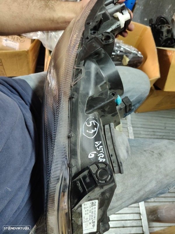 Farol Frente Direito / Otica Direita Opel Astra G Caixa (F70)  9317027 - 8