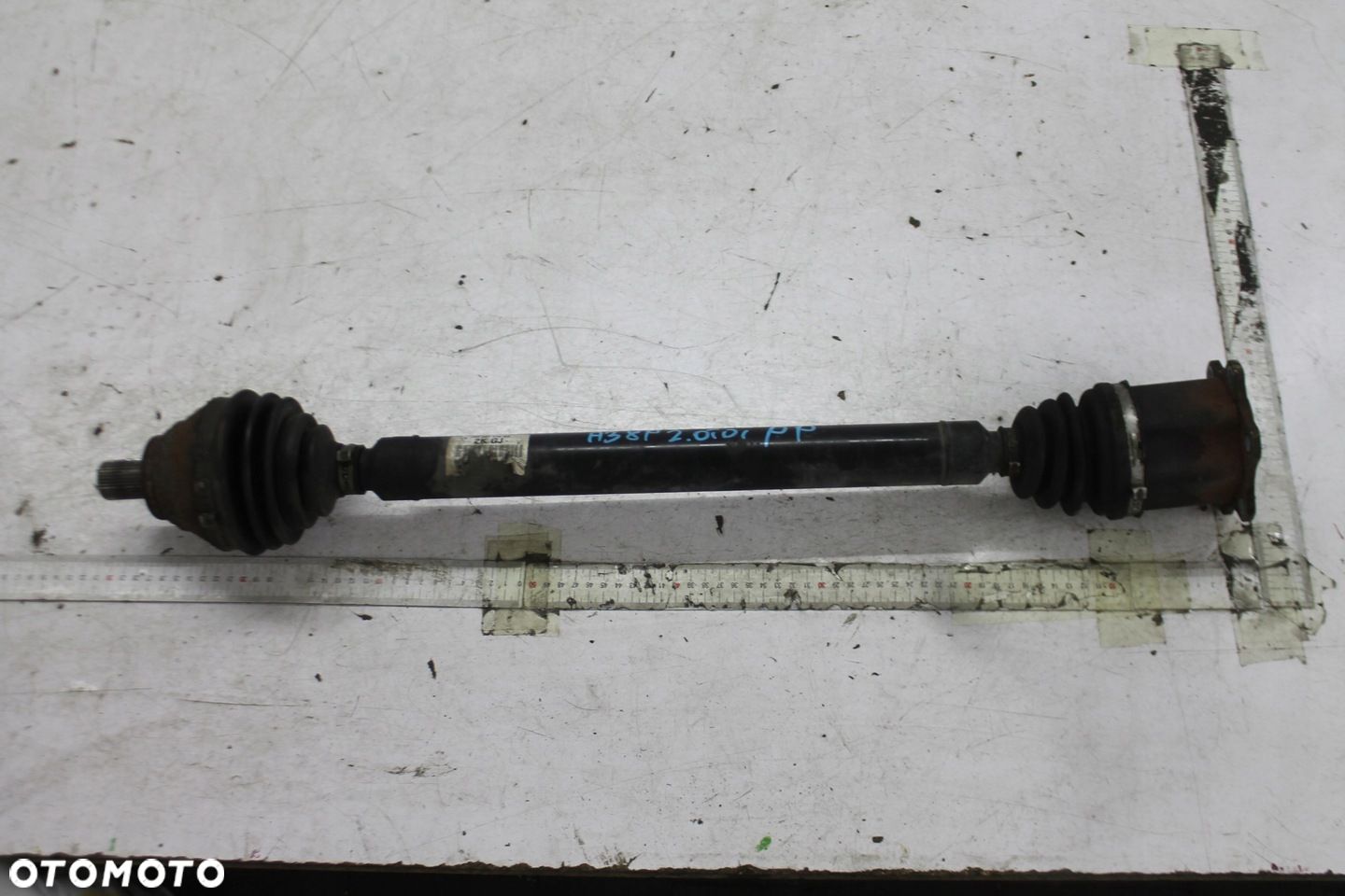 PÓŁOŚ PRAWY PRZÓD 1K0407272KG A3 8P 2.0 TDI 05-08 - 1