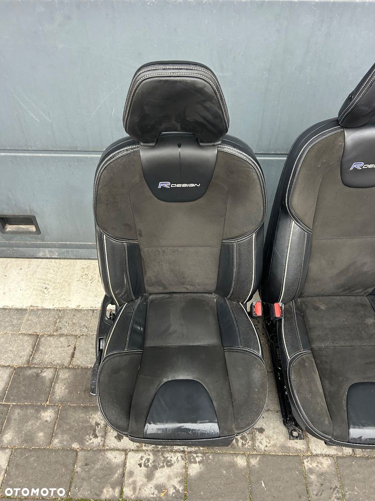 Volvo v-40 II R-Design komplet foteli fotele skóra tapicerka   2012-2016 - 7