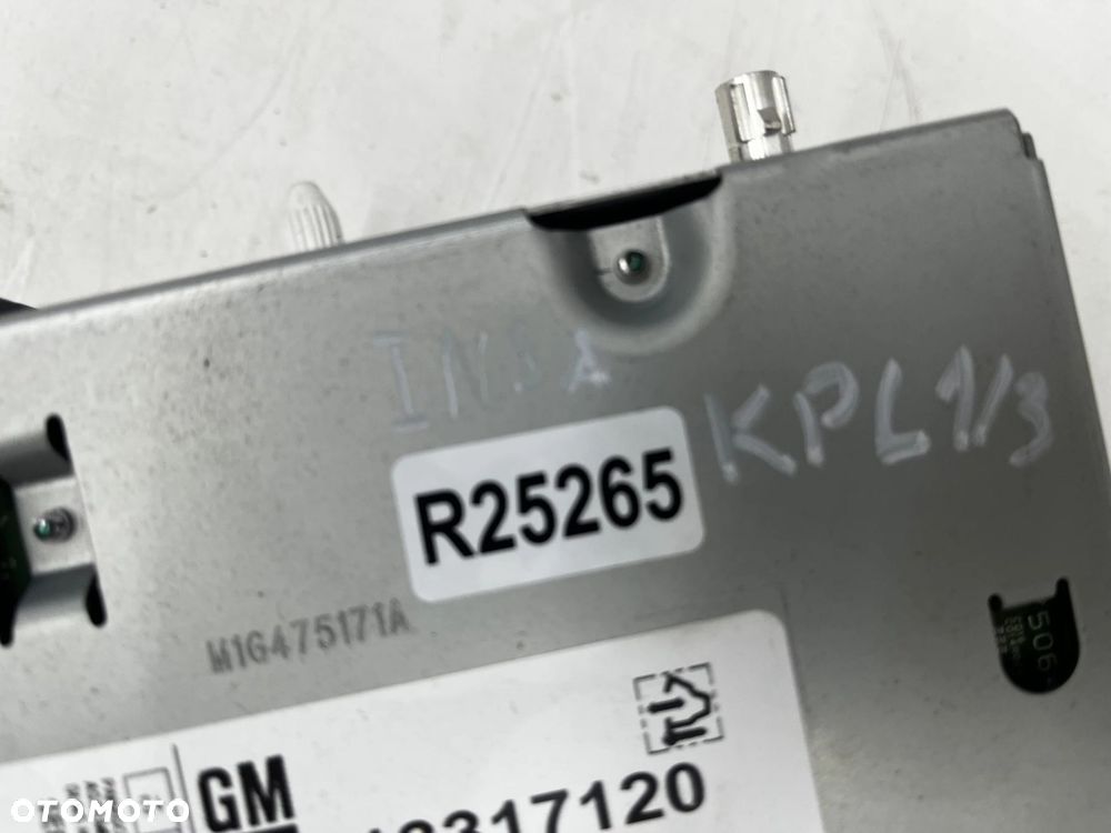 Radio Opel Insignia A tuner CD 300 fabryczny czytnik panel wyświetlacz - 17