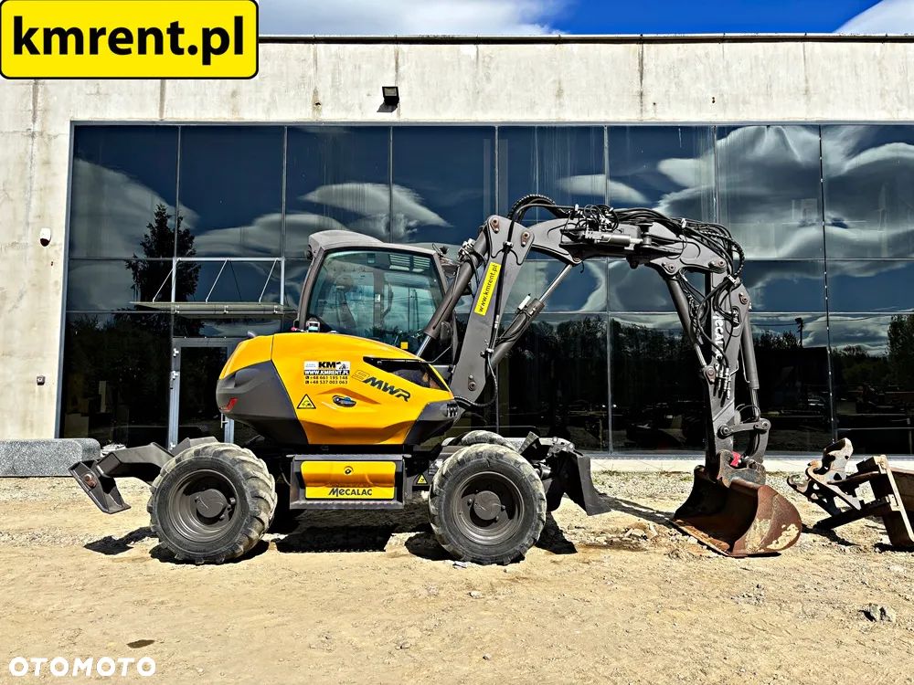 Mecalac 9 MWR KOPARKA KOŁOWA 2018R. MTH: 4099 | MECALAC 11 KOMATSU PW 98 TEREREX TW 95 110 WACKER NEUSON 100 YANMAR - 4