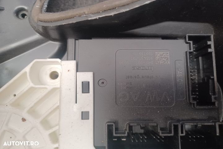Macara geam fata stanga electrica 1T0959701AD 3C0959793 986350XXX 1T0 - 3