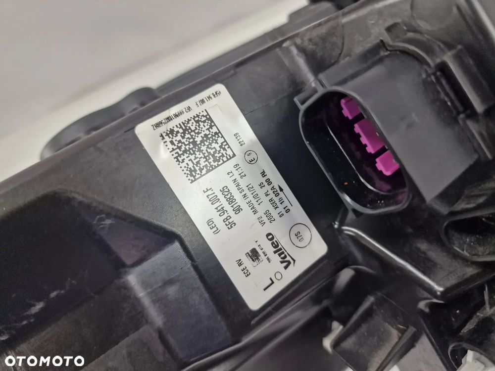 SEAT LEON IV / TERRACO LEWA LAMPA PRZEDNIA PRZÓD FULL LED , NR 5FB941007F , NR AUKCJI LA349 - 22