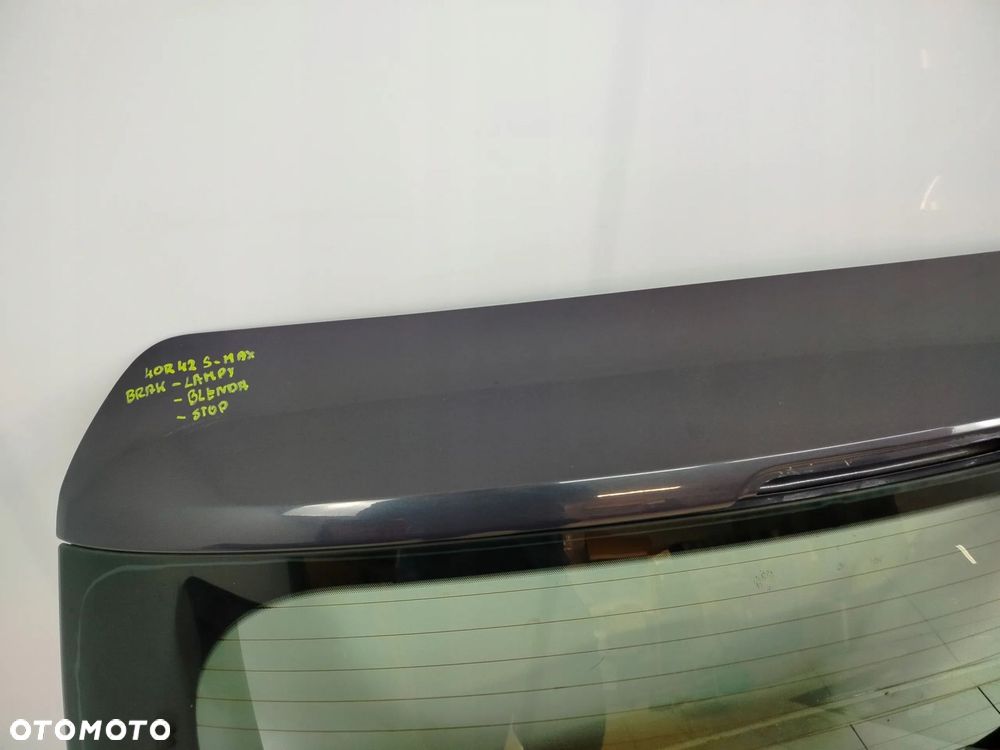FORD S-MAX MK1 LIFT 2010R- KLAPA BAGAŻNIKA TYŁ TYLNA S0 SO - 2