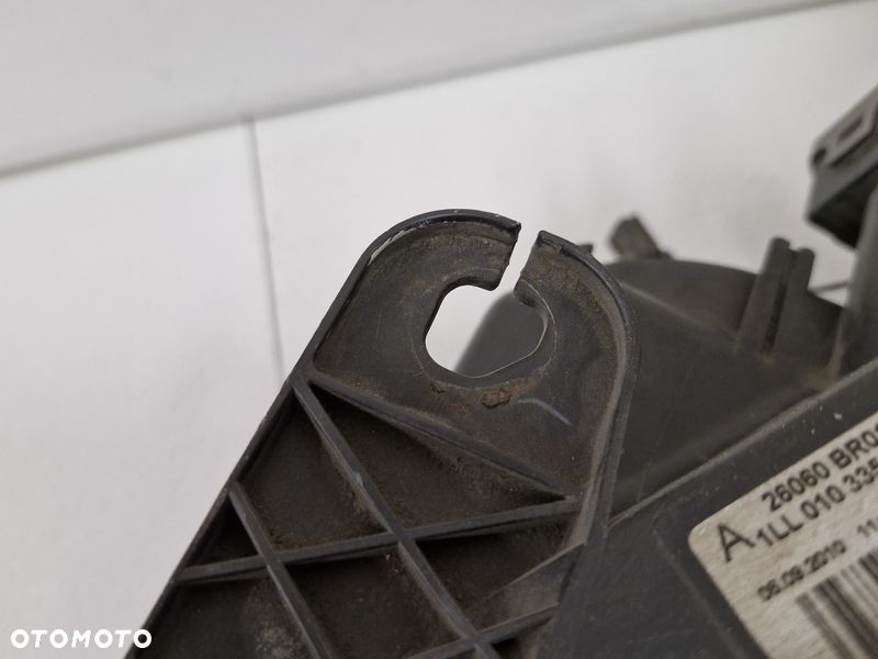 qashqai 1 i j10 lampa lewy przód lewa przednia reflektor soczewka uk 26060br01a - 6