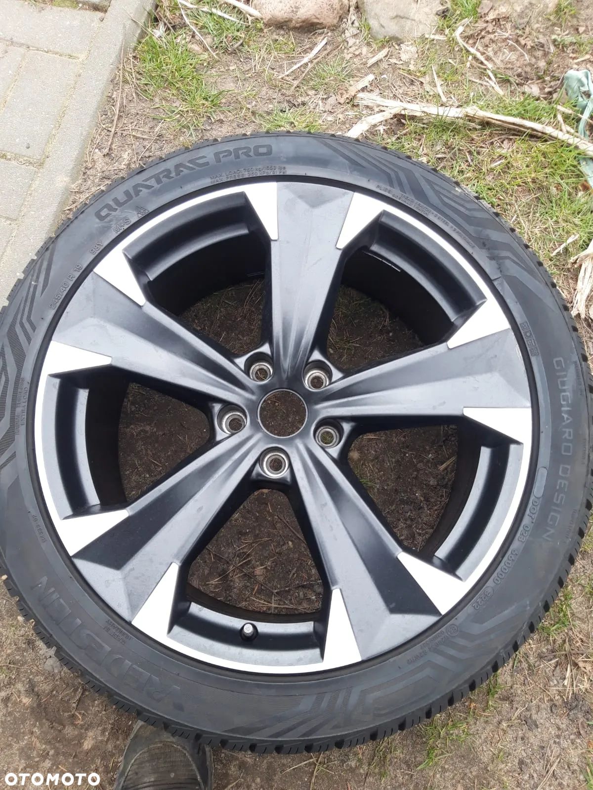 SEAT ATECA CUPRA LEON FELGA ALUMINIOWA 19" 575601025T ET45 ORYGINAŁ IDEALNA - 1