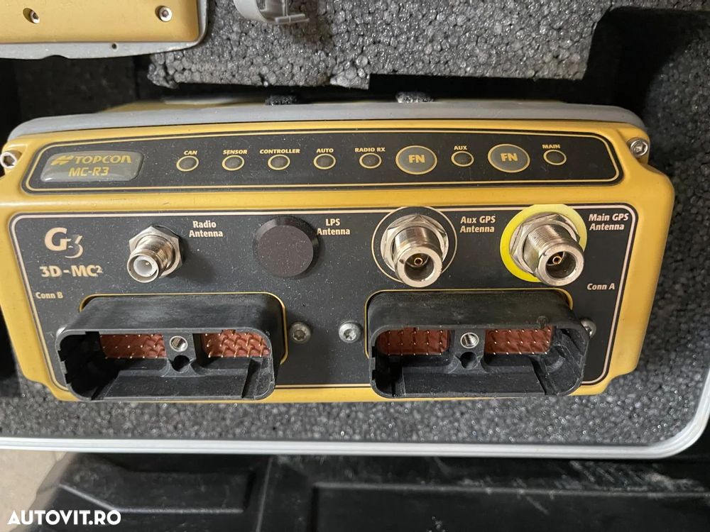 Sistem GPS 3D Topcon MC-R3 complet pentru Buldozer, excavator, Grader - 6
