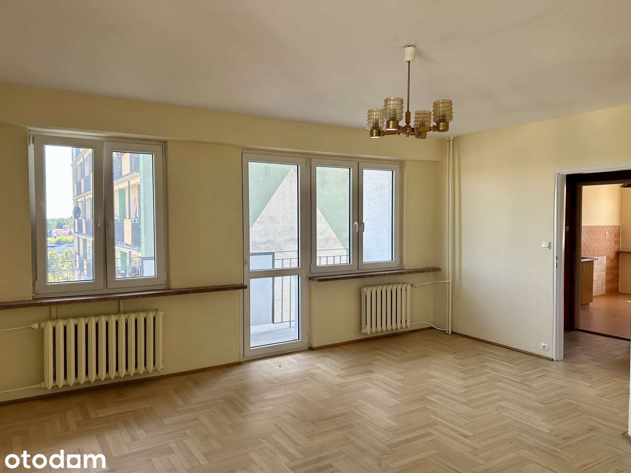 Mieszkanie 64,60m², 3 pokoje, 2 balkony, ul. Dworcowa